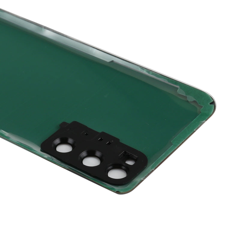 For Samsung Galaxy S20 Battery Back Cover with Camera Lens Cover (Black)