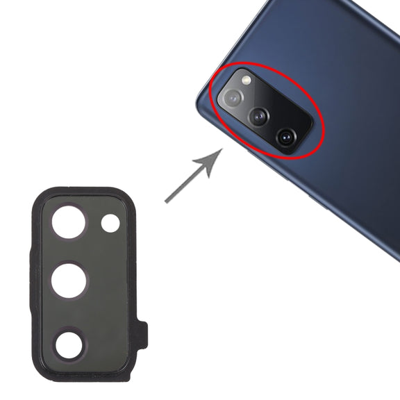 For Samsung Galaxy S20 FE Camera Lens Cover (Black)