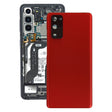 For Samsung Galaxy S20 FE Battery Back Cover with Camera Lens Cover (Red) - free shipping - PMc TechLife - Order now!