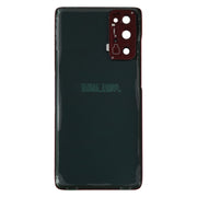 For Samsung Galaxy S20 FE Battery Back Cover with Camera Lens Cover (Red)