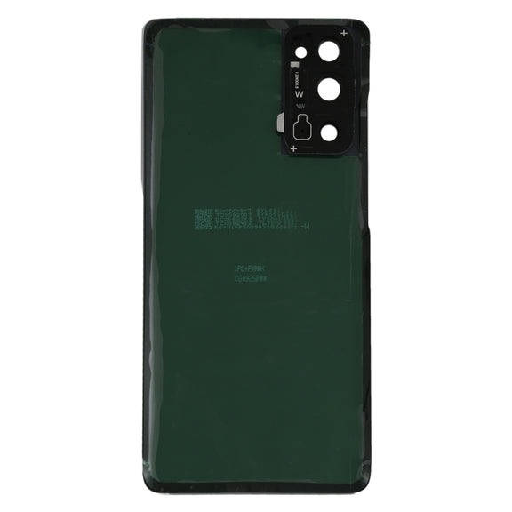For Samsung Galaxy S20 FE Battery Back Cover with Camera Lens Cover (Silver)