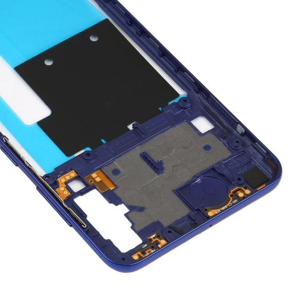 For Samsung Galaxy A60  Middle Frame Bezel Plate (Blue)