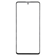 For Samsung Galaxy A71 10pcs Front Screen Outer Glass Lens (Black)