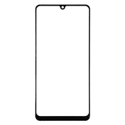 For Samsung Galaxy A31 10pcs Front Screen Outer Glass Lens (Black)