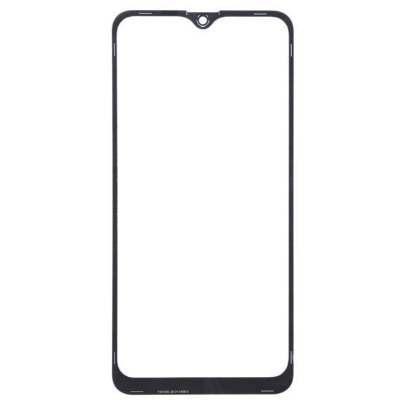 For Samsung Galaxy A10s 10pcs Front Screen Outer Glass Lens (Black)