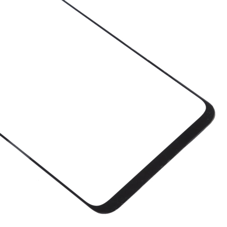 For Samsung Galaxy A40s 10pcs Front Screen Outer Glass Lens (Black)