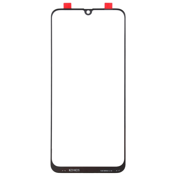 For Samsung Galaxy A50s 10pcs Front Screen Outer Glass Lens (Black)