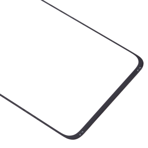 For Samsung Galaxy A90 / A80 10pcs Front Screen Outer Glass Lens (Black)