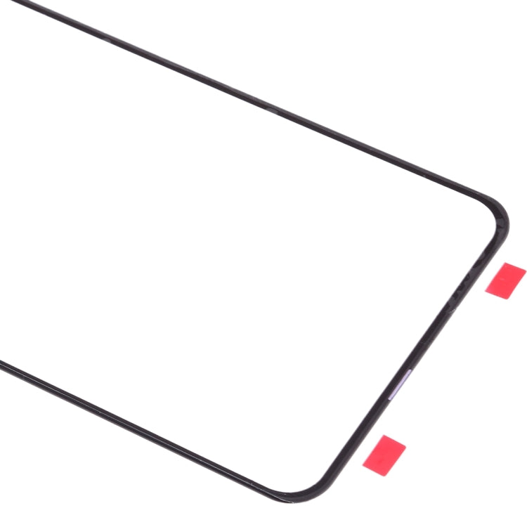 For Samsung Galaxy A60 10pcs Front Screen Outer Glass Lens (Black)