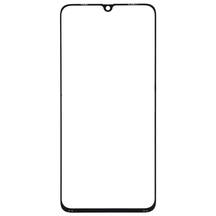 For Samsung Galaxy A70 10pcs Front Screen Outer Glass Lens (Black)