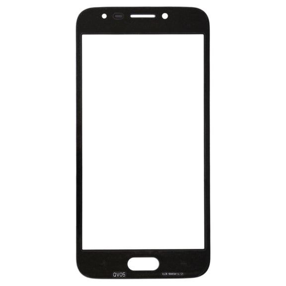 For Samsung Galaxy J2 Pro (2018), J250F/DS 10pcs Front Screen Outer Glass Lens (Gold)
