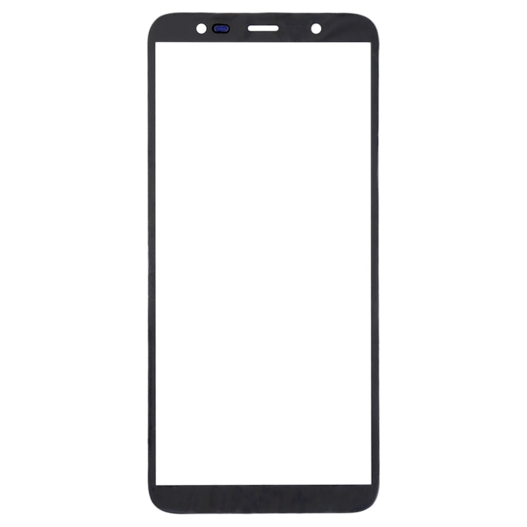 For Samsung Galaxy J8, J810F/DS, J810Y/DS, J810G/DS  10pcs Front Screen Outer Glass Lens (Black)
