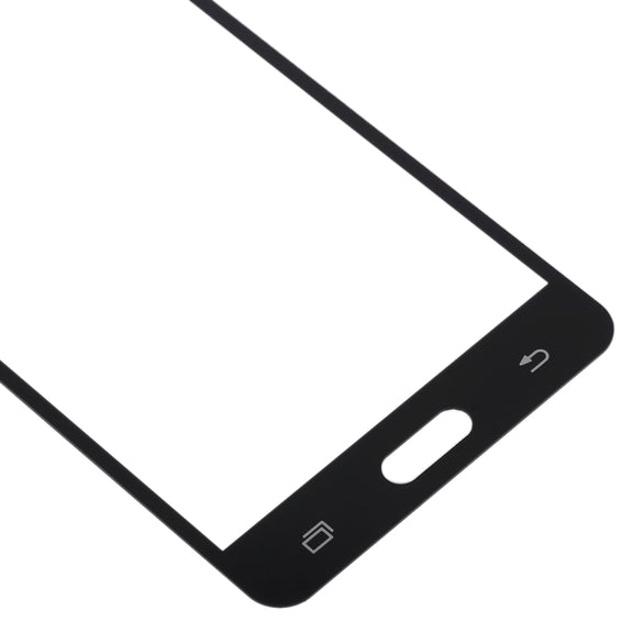 For Samsung Galaxy J3 Pro / J3110 10pcs Front Screen Outer Glass Lens (Black)