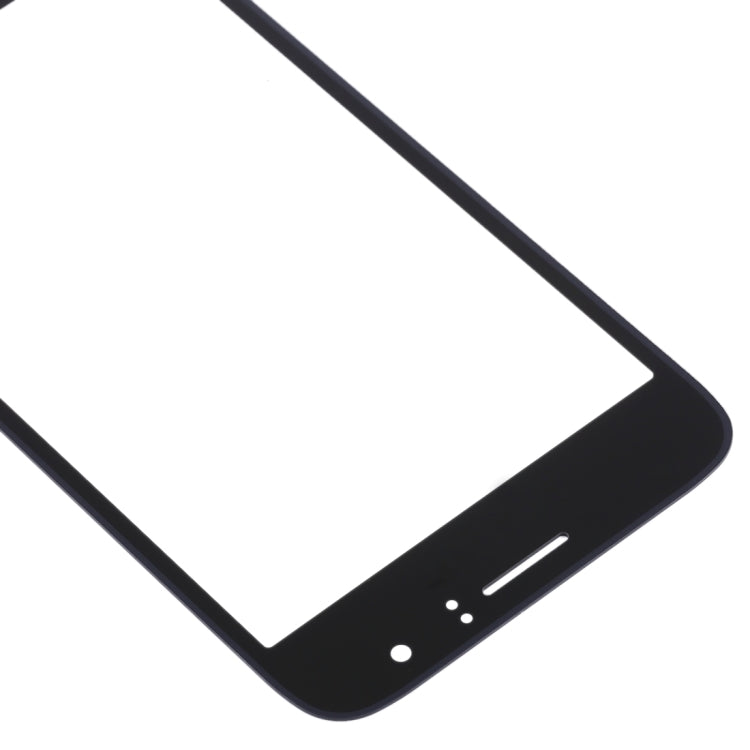 For Samsung Galaxy J1 (2016) / J120 10pcs Front Screen Outer Glass Lens (Black)