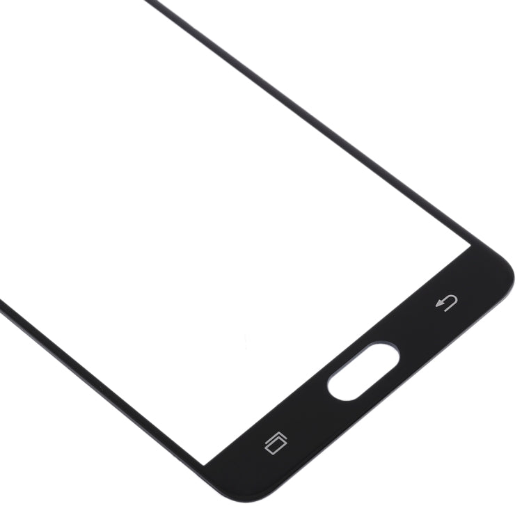 For Samsung Galaxy J7 Max 10pcs Front Screen Outer Glass Lens (Black)