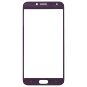 For Samsung Galaxy J4 (2018) 10pcs Front Screen Outer Glass Lens (Purple)