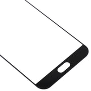 For Samsung Galaxy A8 (2016) / A810 10pcs Front Screen Outer Glass Lens (Black)