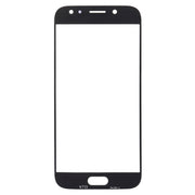 For Samsung Galaxy J7 (2017) / J730 10pcs Front Screen Outer Glass Lens (Black)