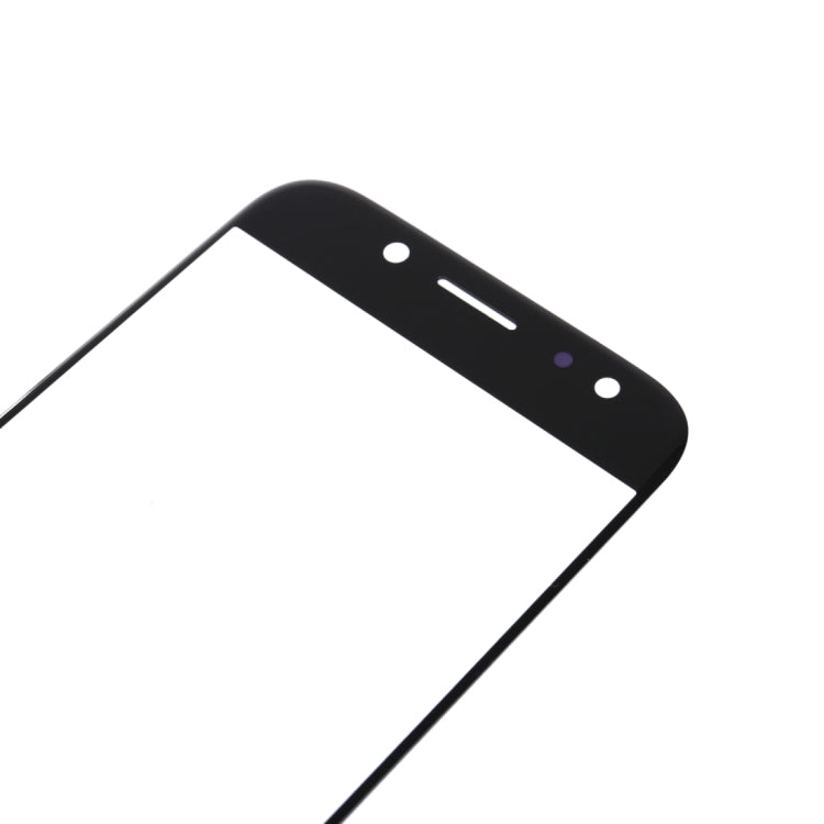 For Samsung Galaxy J7 (2017) / J730 10pcs Front Screen Outer Glass Lens (Black)