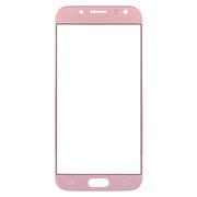 For Samsung Galaxy J7 (2017) / J730 10pcs Front Screen Outer Glass Lens (Rose Gold)