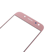 For Samsung Galaxy J7 (2017) / J730 10pcs Front Screen Outer Glass Lens (Rose Gold)