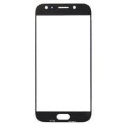 For Samsung Galaxy J5 (2017) / J530 10pcs Front Screen Outer Glass Lens (Blue)