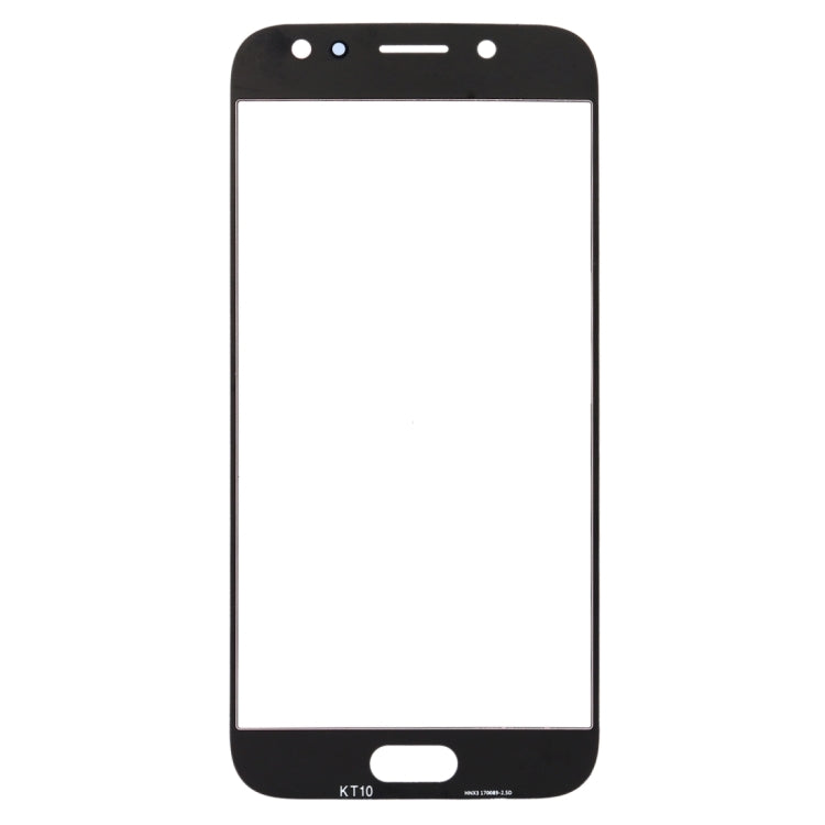 For Samsung Galaxy J5 (2017) / J530 10pcs Front Screen Outer Glass Lens (Rose Gold)