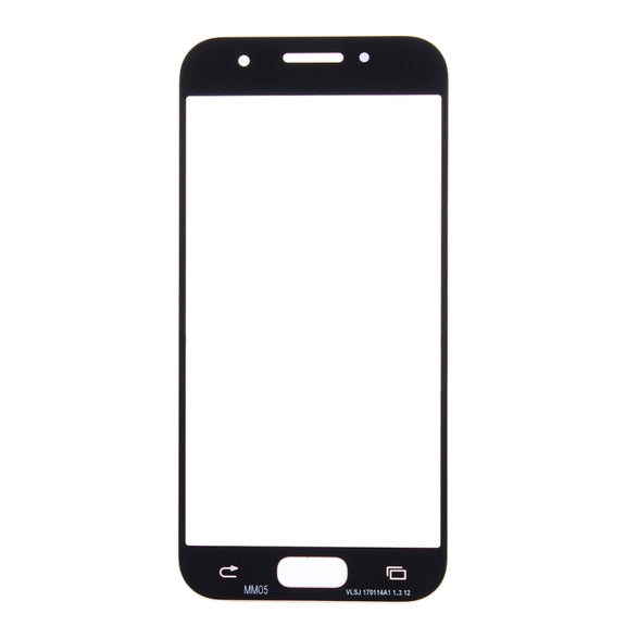 For Samsung Galaxy A7 (2017) / A720 10pcs Front Screen Outer Glass Lens (Pink)