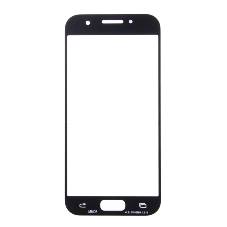 For Samsung Galaxy A7 (2017) / A720 10pcs Front Screen Outer Glass Lens (Gold)
