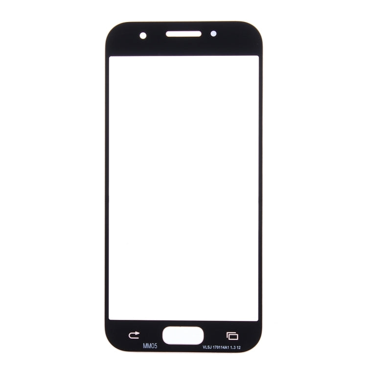 For Samsung Galaxy A5 (2017) / A520 10pcs Front Screen Outer Glass Lens (Pink)