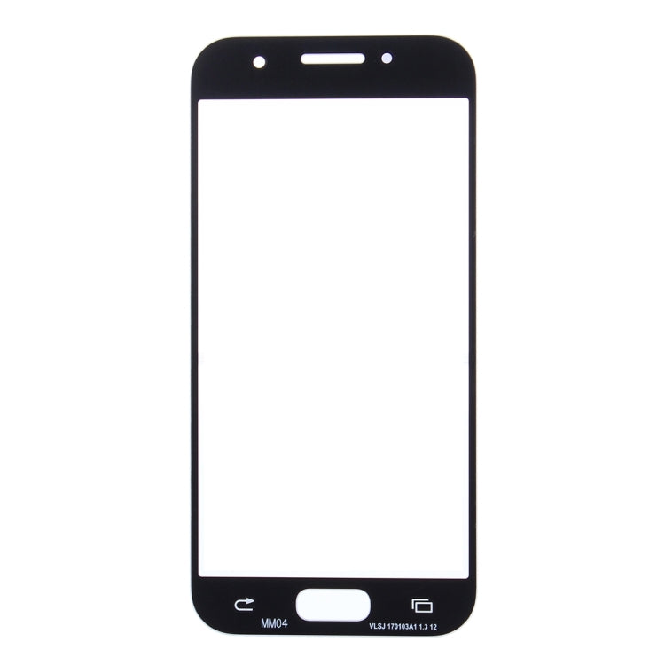 For Samsung Galaxy A5 (2017) / A520 10pcs Front Screen Outer Glass Lens (Blue)