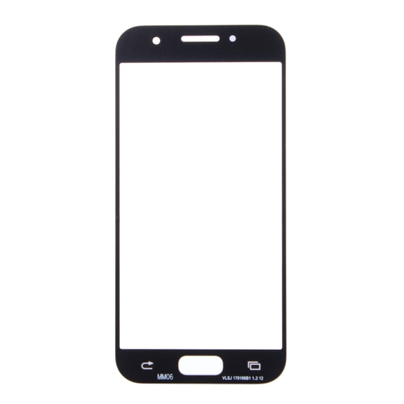 For Samsung Galaxy A3 (2017) / A320 10pcs Front Screen Outer Glass Lens (Gold)