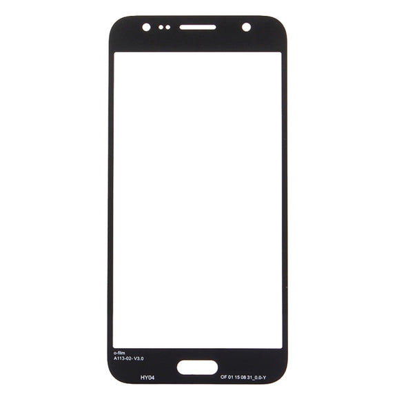 For Samsung Galaxy J7 / J700 10pcs Front Screen Outer Glass Lens (Black)