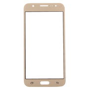 For Samsung Galaxy J7 / J700 10pcs Front Screen Outer Glass Lens (Gold)