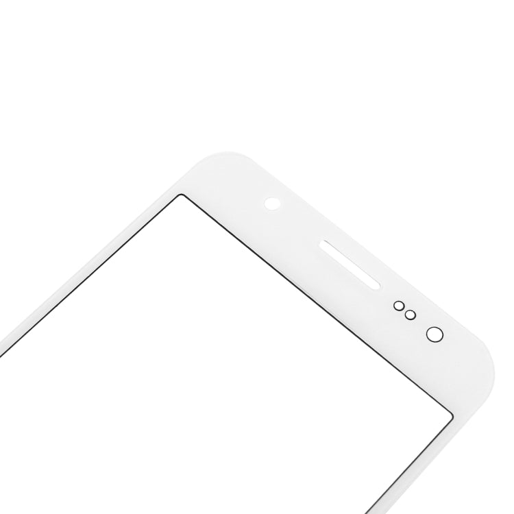 For Samsung Galaxy J7 / J700 10pcs Front Screen Outer Glass Lens (White)