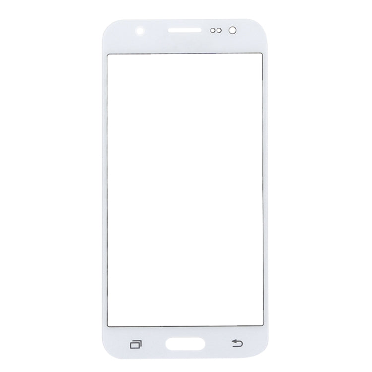 For Samsung Galaxy J5 / J500 10pcs Front Screen Outer Glass Lens (White)