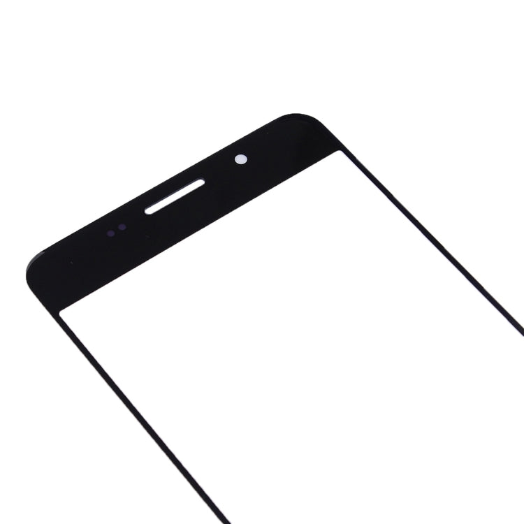 For Samsung Galaxy A7 (2016) / A710 10pcs Front Screen Outer Glass Lens (Black)