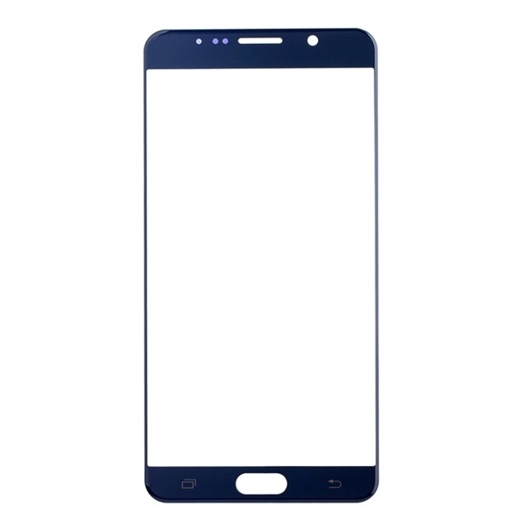 For Samsung Galaxy Note 5 10pcs Front Screen Outer Glass Lens (Dark Blue)
