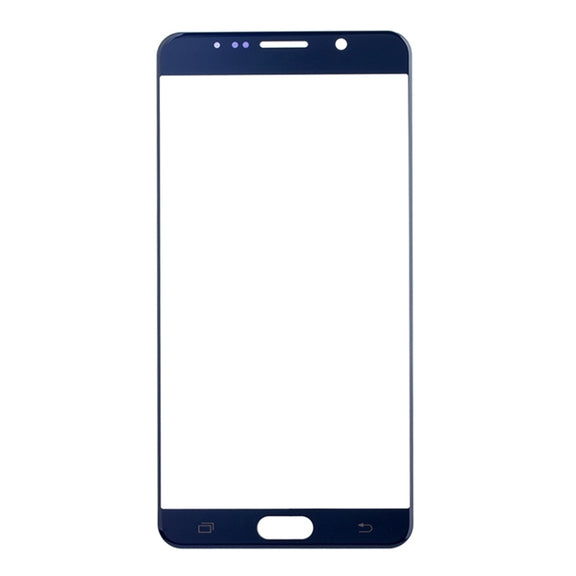 For Samsung Galaxy Note 5 10pcs Front Screen Outer Glass Lens (Dark Blue)