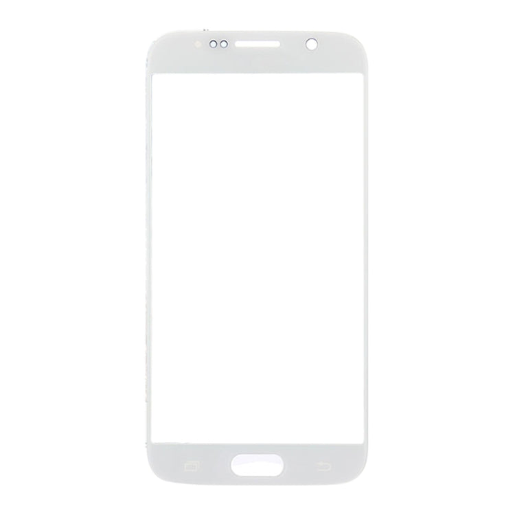 For Samsung Galaxy S6 / G920F 10pcs Front Screen Outer Glass Lens (White)