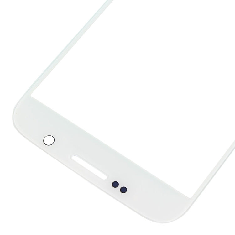 For Samsung Galaxy S6 / G920F 10pcs Front Screen Outer Glass Lens (White)