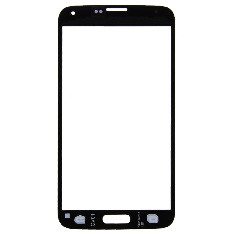 For Samsung Galaxy S5 / G900  10pcs Front Screen Outer Glass Lens (Black)
