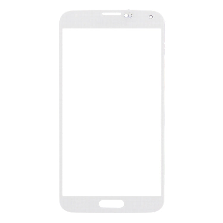 For Samsung Galaxy S5 / G900 10pcs Front Screen Outer Glass Lens (White)