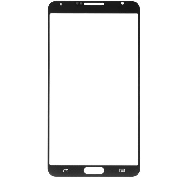 For Samsung Galaxy Note III / N9000 10pcs Front Screen Outer Glass Lens (Black)