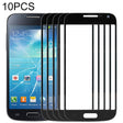 For Samsung Galaxy S IV mini / i9190 10pcs Front Screen Outer Glass Lens (Black) - free shipping - PMc TechLife - Order now!