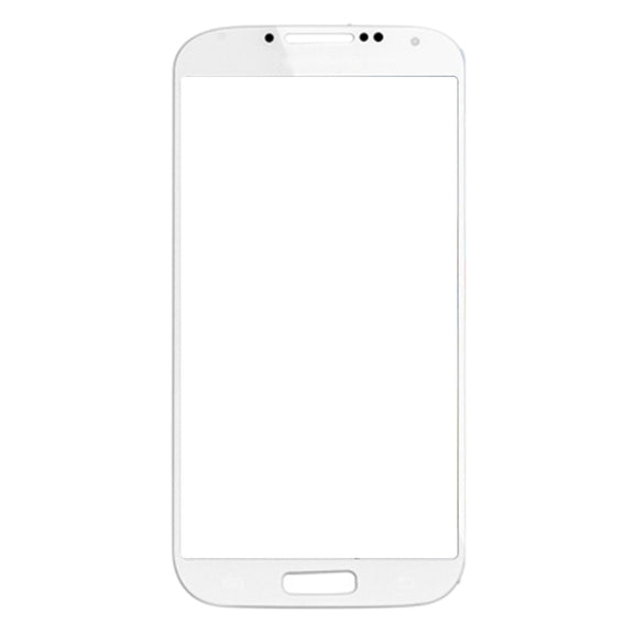 For Samsung Galaxy S IV / i9500 10pcs Front Screen Outer Glass Lens (White)