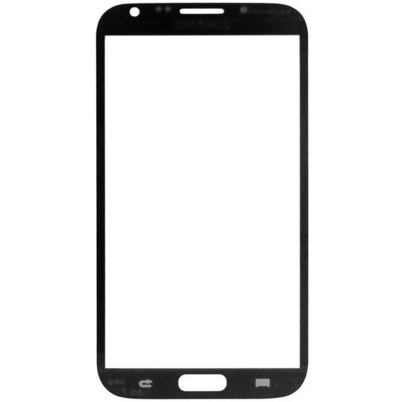 For Samsung Galaxy Note II / N7100 10pcs Front Screen Outer Glass Lens (White)