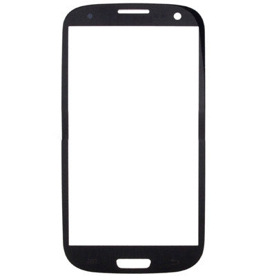 For Samsung Galaxy SIII / i9300 10pcs Front Screen Outer Glass Lens (Black)