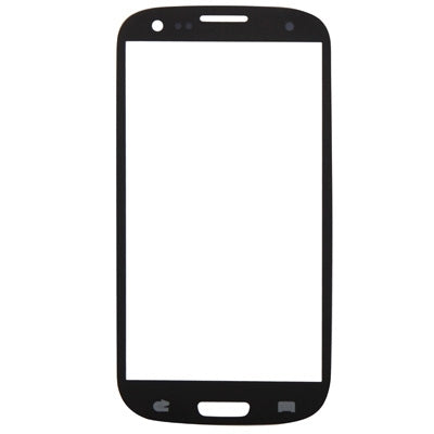 For Samsung Galaxy SIII / i9300 10pcs Front Screen Outer Glass Lens (Black)