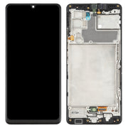 Original Super AMOLED LCD Screen for Samsung Galaxy A42 5G SM-A426 Digitizer Full Assembly with Frame (Black)